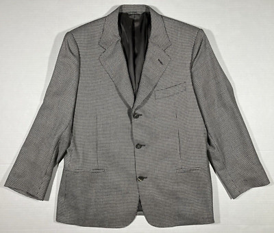 Canali Blazer Cashmere Exclusive Sportcoat Jacket Made in Italy Gray Mens Sz 52
