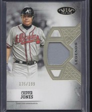 2024 Topps Tier 1 Chipper Jones Legend Jersey-Relic /199 #T1LR-CJ