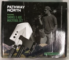 Pathway North Survival Shovel and Camping Axe Stainless Steel Tactical Survival