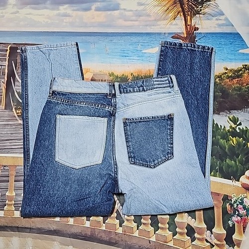 Revice Distressed Button Two Tone Jeans Größe 27 - Bild 7 von 9