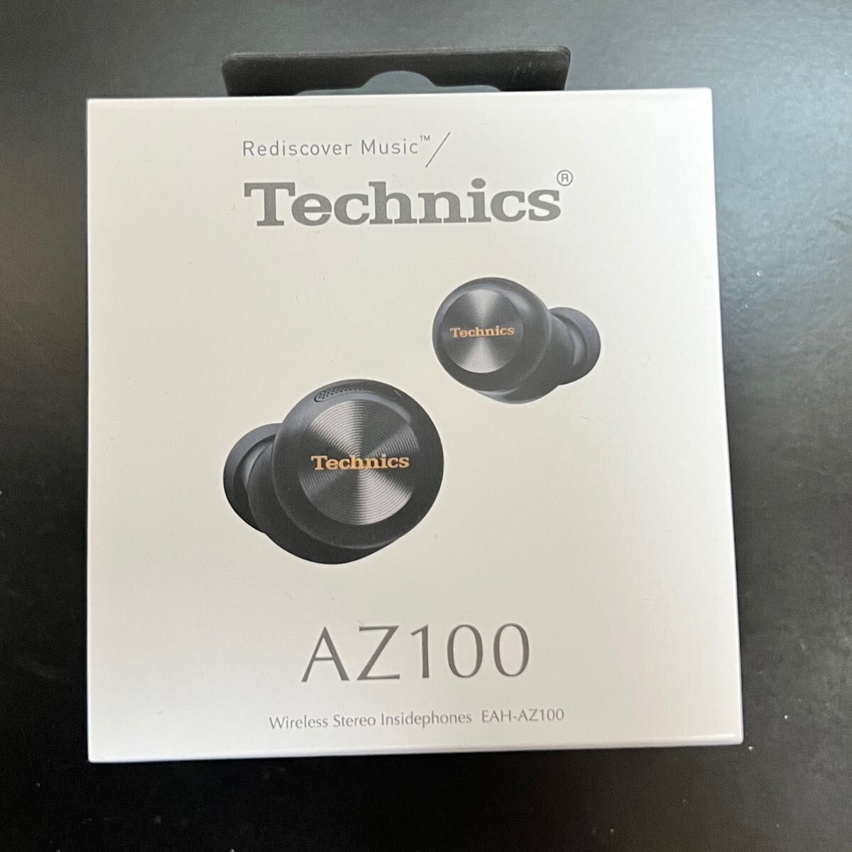 Technics EAH-AZ100-K black wireless earphones magnetic fluid