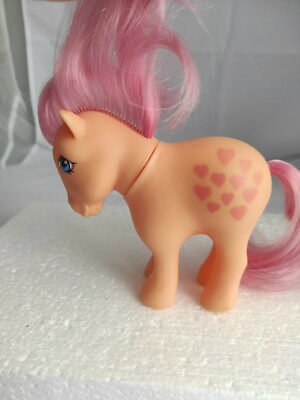 G1 My Little Pony g1 mein kleines peachy italy rare collector # geektradeponeyg1