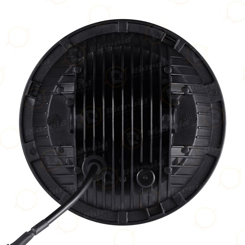 Pair 7" Inch Round LED Headlights for Chevy Truck Camaro C10 Halo Angel Eyes DRL - Picture 15 of 22