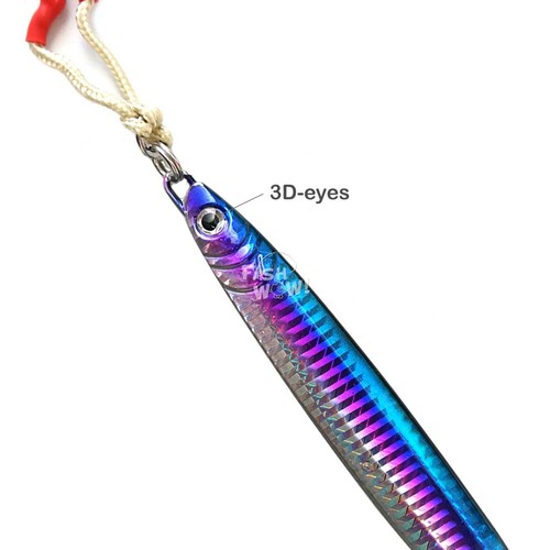 Fish WOW! 100g 150g 200g 250g Vertical Knife Jig Fishing lures lot butterfly NEW - Picture 12 of 18