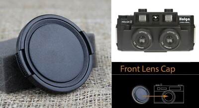 X2 TWO Lens cap cover Protection for Holga Stereo camera 120 3D