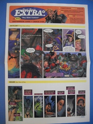 Dark Horse Extra # 30 2000 Outlaw 7 Silke X Oni Poster