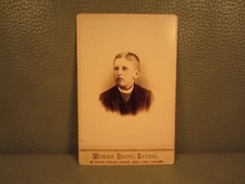 Victorian Antique Cabinet Card Photo of A Young Boy