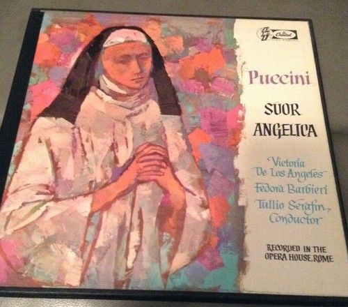 PUCCINI:  Suor Angelica - V. De Los Angeles - W/ Libretto Box Set-Capital-GAR711 - Picture 1 of 4