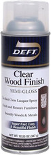 13 Oz Clear Semi-Gloss Wood Finish - Set of 6 for Perfect Protection