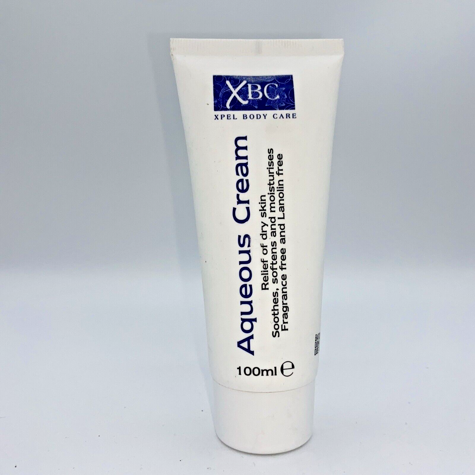 12x XBC Aqueous Moisturising Cream Tube -Dry Skin Relief | Fragrance Free- 100ml - Image 7