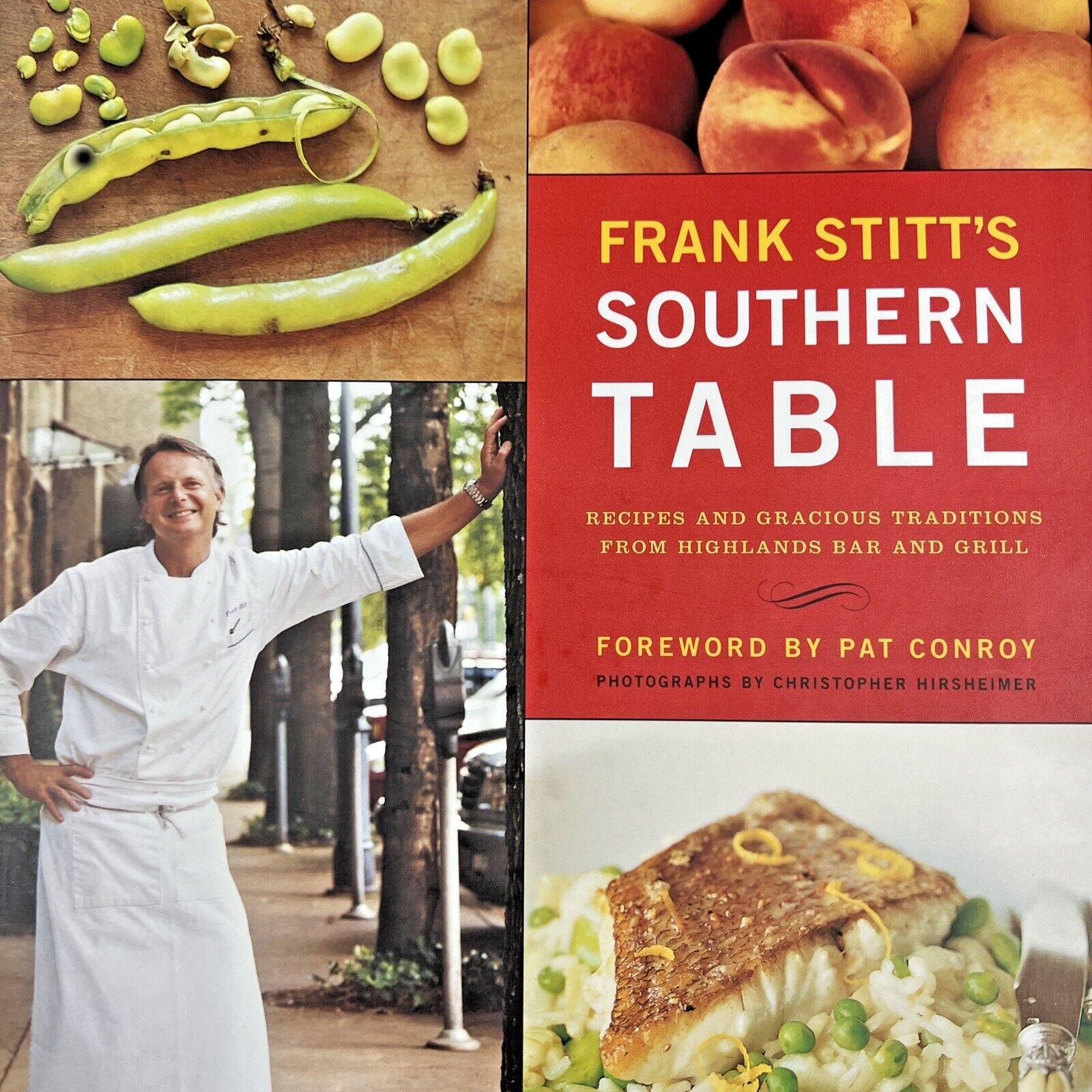 Frank Stitt's Southern Table by Frank Stitt (2004 Artisan Hardback Cookbook)