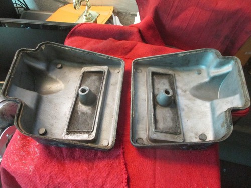 Triumph 650 Metal Airbox Side Cover 1971 Only TR6R TR6C BSA A65T 050725 - Bild 6 von 17