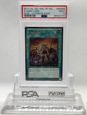 YUGIOH 1ST ED GENF-EN098 A HERO LIVES ULTIMATE RARE HOLO PSA 9 MINT #68523774