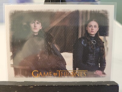 Bran Sansa Stark Duos 64/75 2024 Rittenhouse Game of Thrones Legends o the Realm
