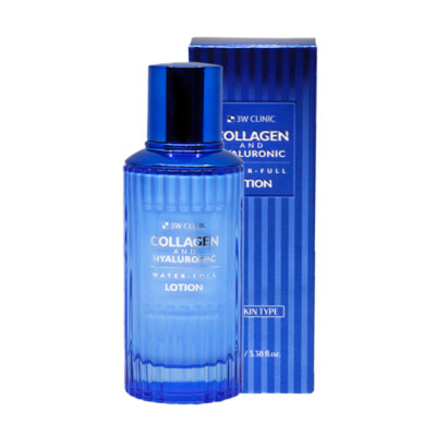 [3W CLINIC] Collagen & Hyaluronic Water-Full Lotion - 100ml / Free Gift