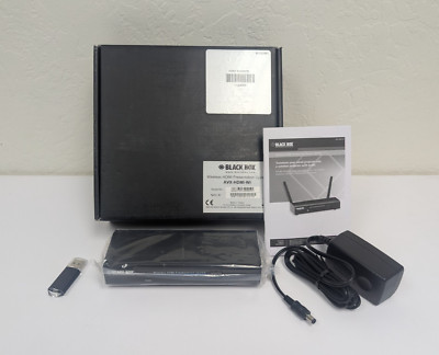 Black Box Wireless HDMI Presentation AVX-HDMI-WI-HD - NEW Open Box