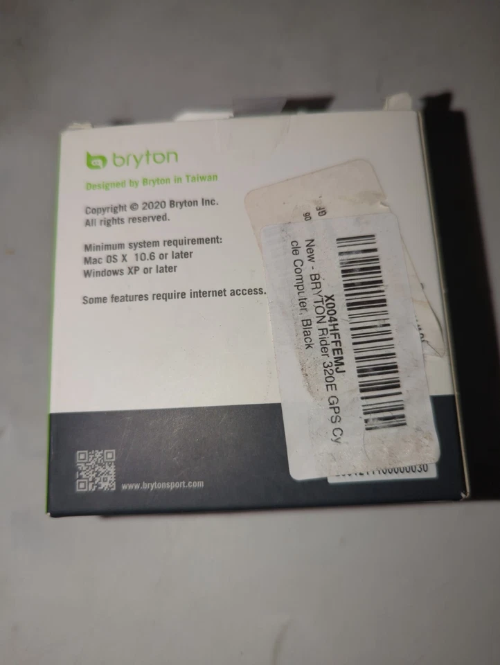 Bryton Rider 320E GPS Bike Cycle Computer Black - Image 2 of 2