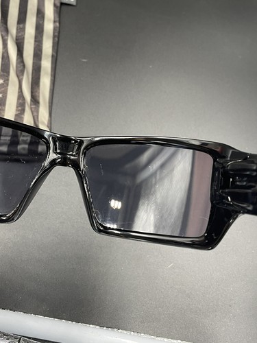 Oakley Eye Patch 2 Polished Black w/ Grey Lenses - Picture 11 of 11