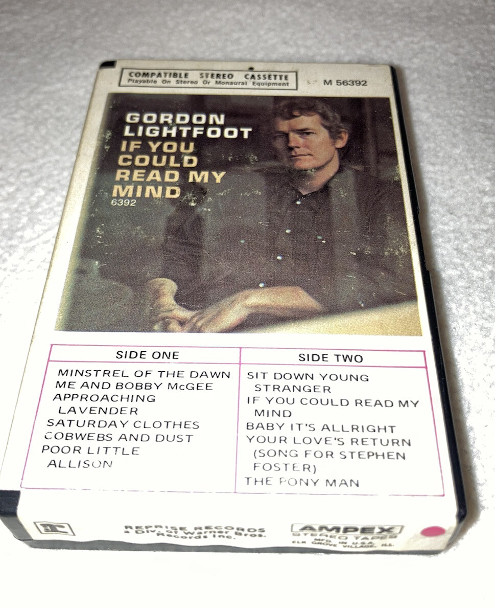 If You Could Read My Mind［カセット］ Gordon Lightfoot – If You Could Read My Mind – Cassette