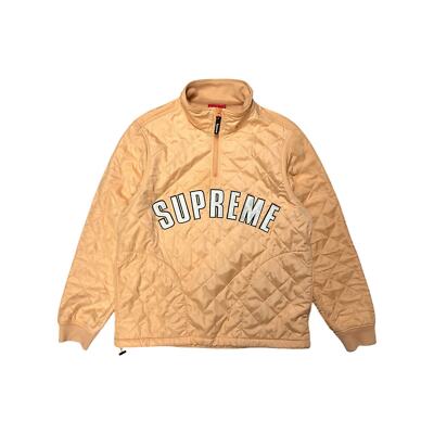 supreme ナイロンジャケットSS17 Mサイズ Supreme SS17 Quilted Arc Half Zip Pullover Jacket | eBay