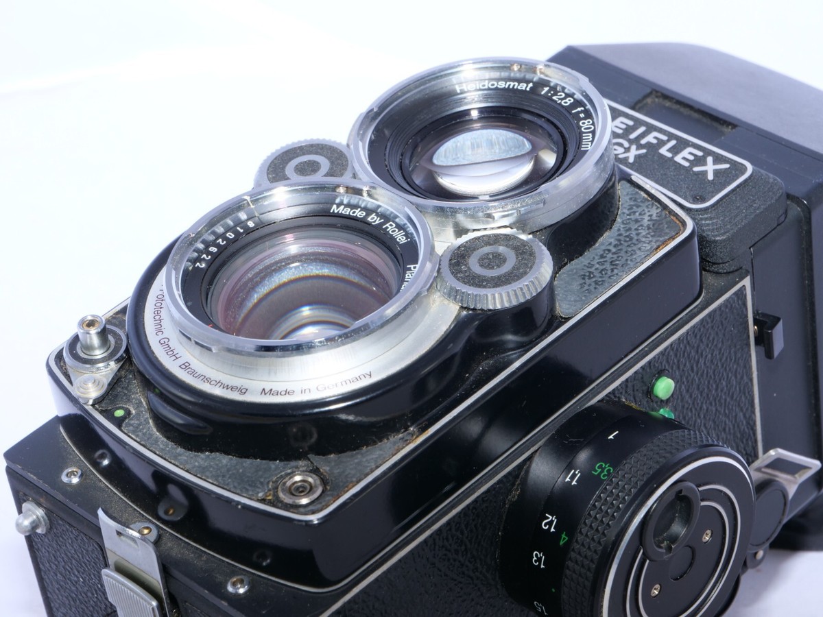 Rolleiflex 2.8GX Planar 6x6cm TLR film camera. 90* Prism Rolleiflex 2.8GX Planar 6x6cm TLR film camera. 90* Prism