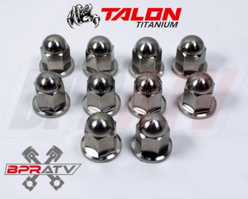 Banshee 350 CUB BPRATV TITANIUM Pro Design Cool Head Stud Kit Ti ACORN Nuts Set - Picture 13 of 20