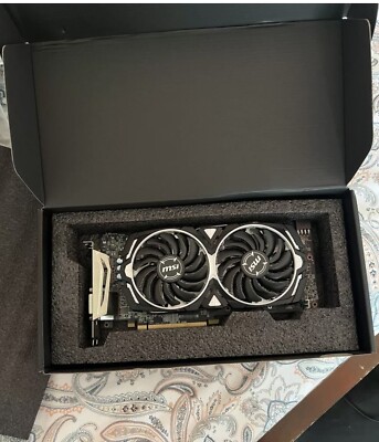 8x MSI Radeon Armor RX 580 4GB GDDR5 Graphics Card (RX 580 ARMOR 4G OC) From NY
