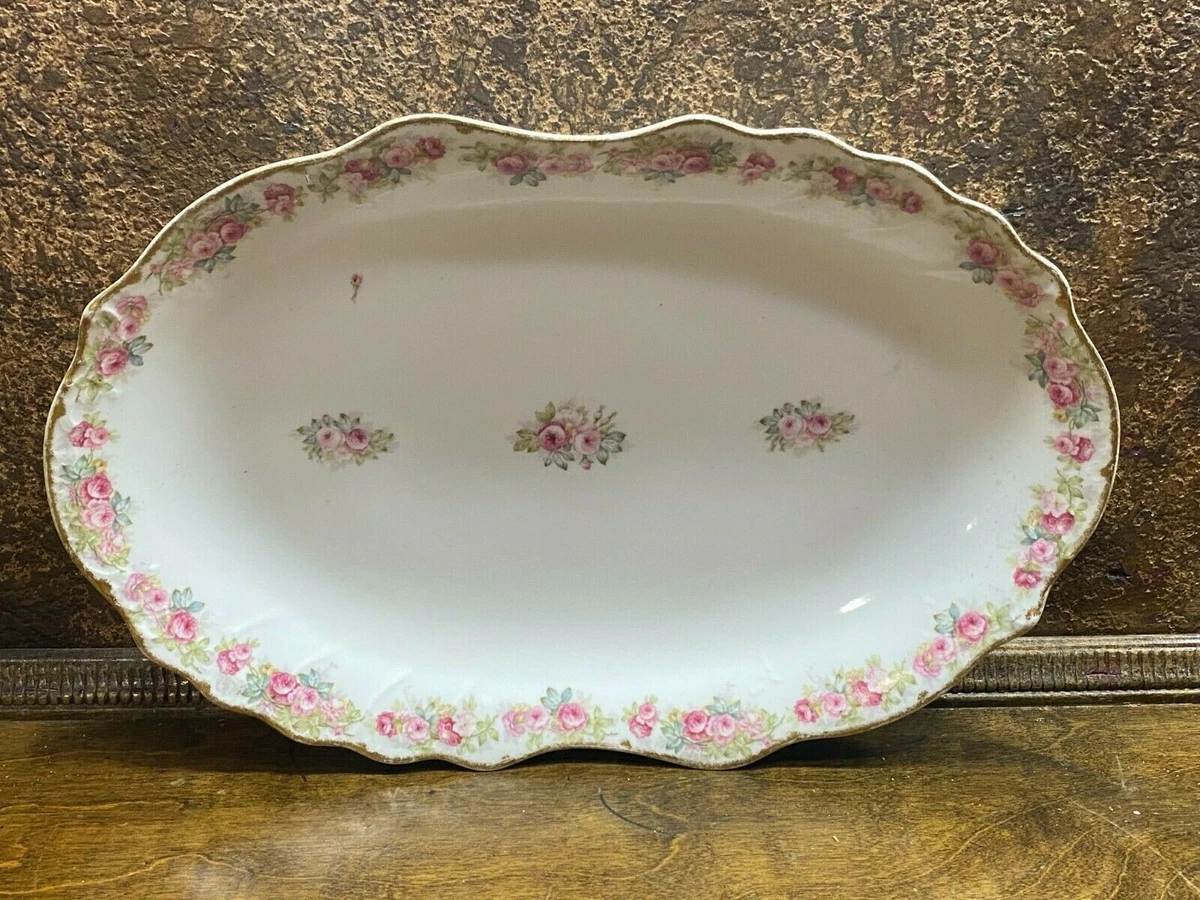 Antique Higgins Seiter Limoges France Serving Platter 18