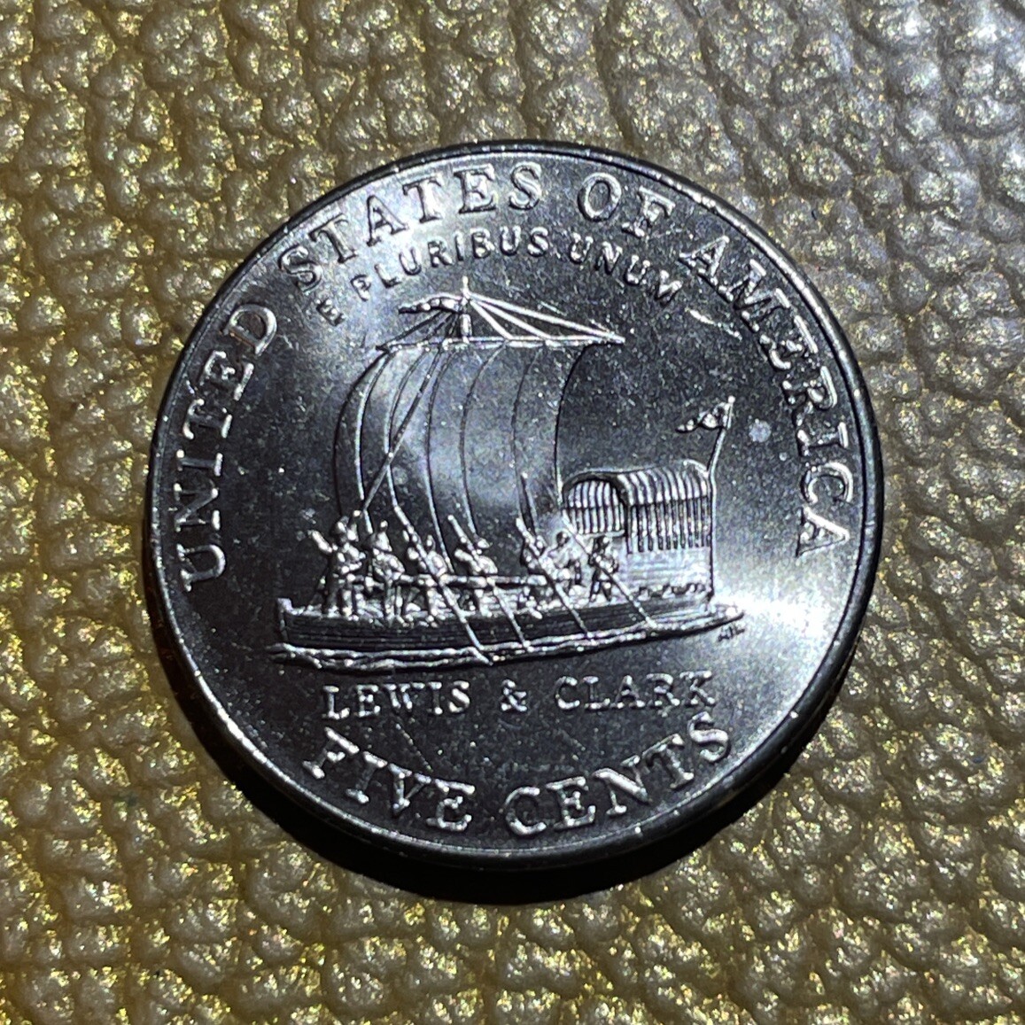 2004-D Brilliant Uncirculated Lewis and Clark Keelboat Nickel