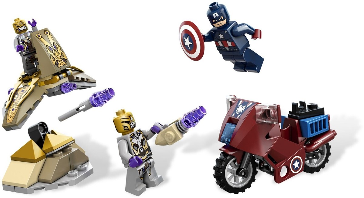 未開封　アベンジャーズ LEGO Marvel Super Heroes CAPTAIN AMERICA'S AVENGING CYCLE 6865