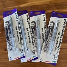 Pentel GraphGear 500 Premium Mechanical Drafting Pencil ~ 0.9mm ~ 4 Packs