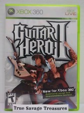 Guitar Hero II 2 (Microsoft Xbox 360, 2007) CIB, Original White Label