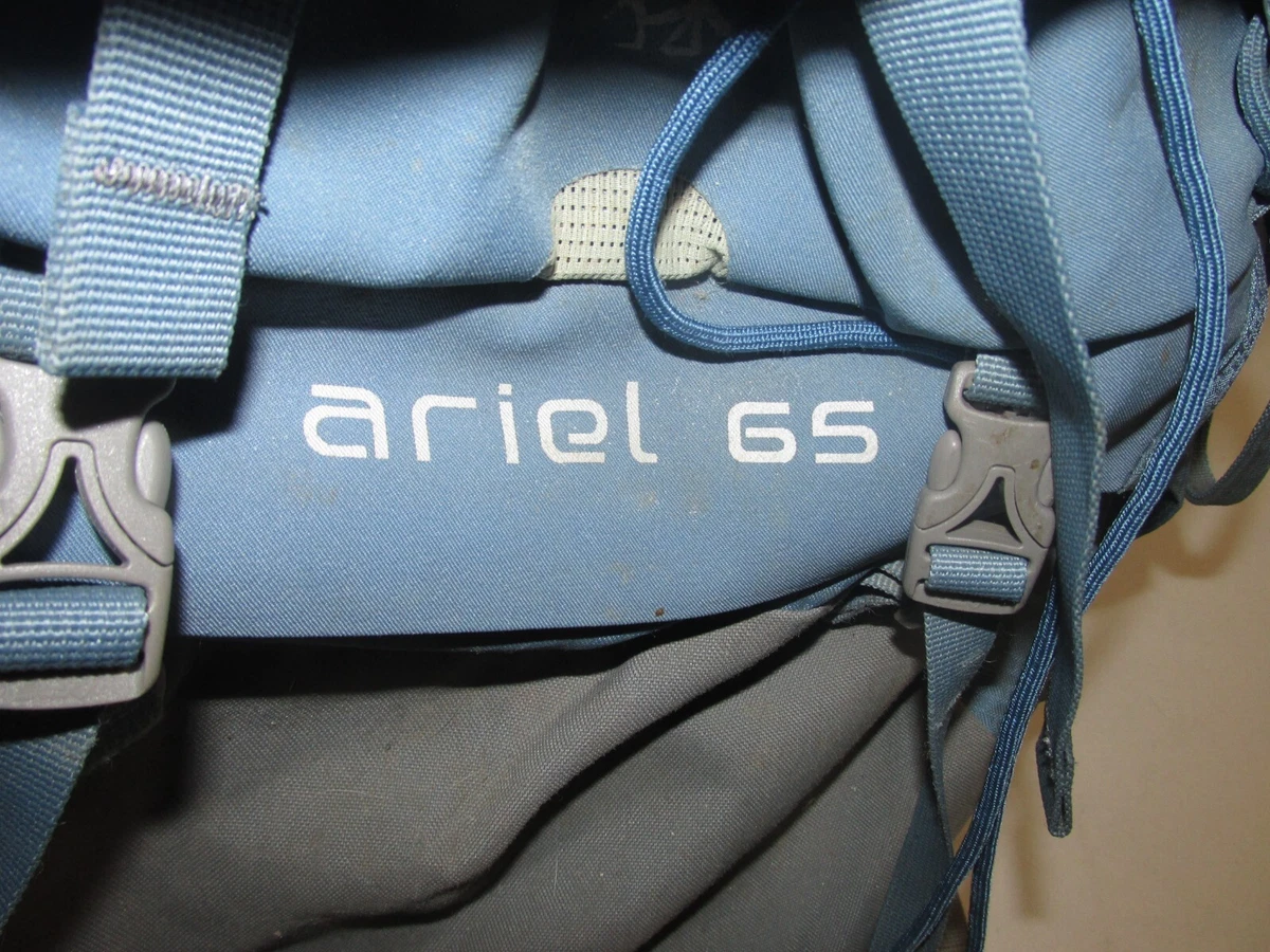 Osprey Ariel 65 Blue with Women s Small Isoform CM Hip Belt