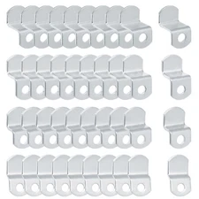 40 Pieces Offset Canvas Clips Metal Photo Frame Clips Mirror Clamps for Pictu...