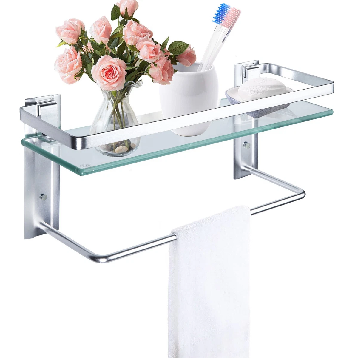 Toilet glass shelf sale