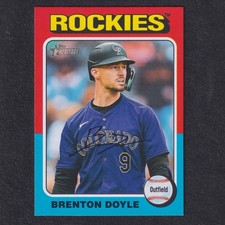 BRENTON DOYLE #643 Topps Heritage Baseball 2024/25 Near Mint NM