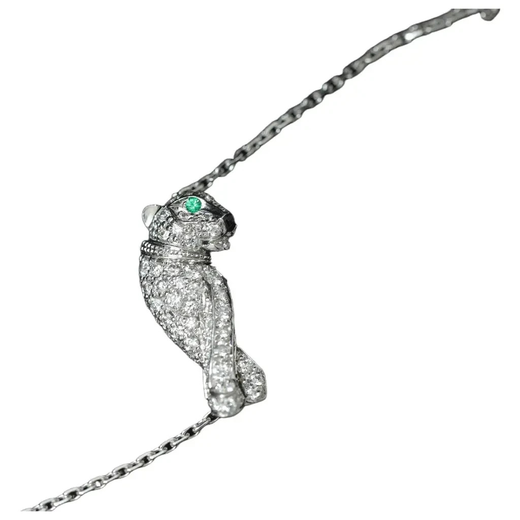 Cartier Panthère White Gold Bracelet for Women