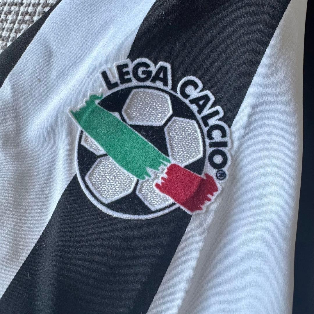 Juventus 2003/04 Home Nike Long Sleeve Jersey Calcio Patch Size L