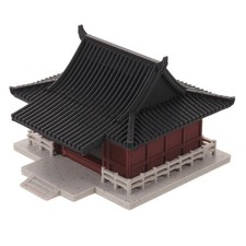 Mini Pagoda Statue: Miniature Japanese Pavilion Model - Fairy Garden Figurines