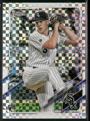 2021 Topps Chrome #69 Garrett Crochet X-Fractor ROOKIE