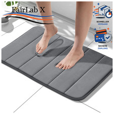 Badematte Memory Schaum 40x60cm Rutschfest Sa...