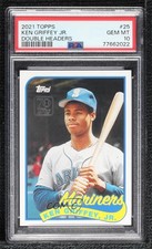 2021 Topps Topps Double Headers Ken Griffey Jr #TDH-25 PSA 10 GEM MT HOF 0e2x