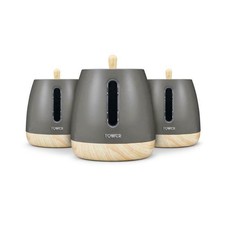 Image of Tower Scandi 3 Piece Canisters - Grey