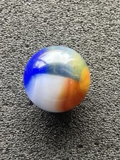 Vitro Agate 'Parrot' Tri-Lite Marble - 11/16 inch - TM2349