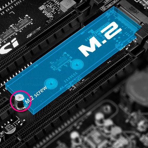 1Set M.2 SSD-Schraubenkit Ngff Nvme U1A14099 - Photo 3/6