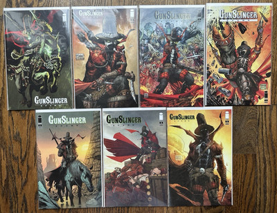 Gunslinger Spawn #1 2 3 4 5 6 Image 2021 Variant Set High Grade NM Lot of 17