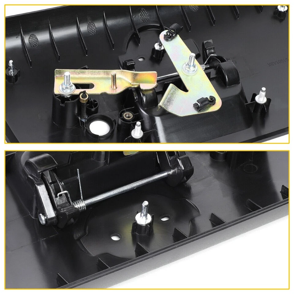 2X Rear Outer Tailgate Door Handle Assembly For Nissan Frontier 2001-04 Black - Image 3 of 4