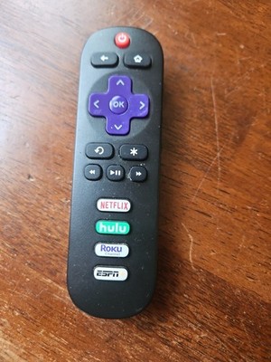TCL Roku TV Remote Control-Netflix,Disney+,Apple TV,Hulu-Genuine OEM Replacement
