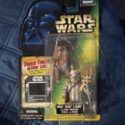 Kenner Star Wars The Power of the Force Wicket & Logray Figures w/ Staff 1997