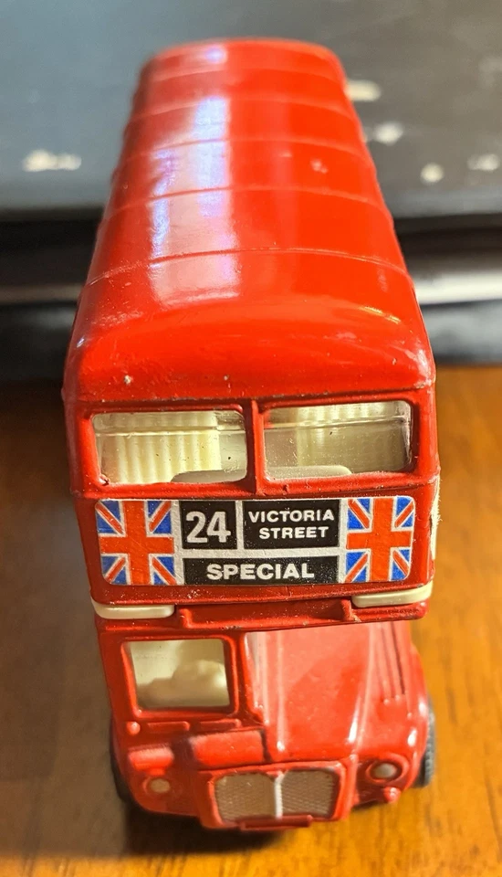 Autobús de transporte vintage CORGI ROUTEMASTER LONDRES BTA Bienvenido a Gran Bretaña Diecast Foto 2 de 4